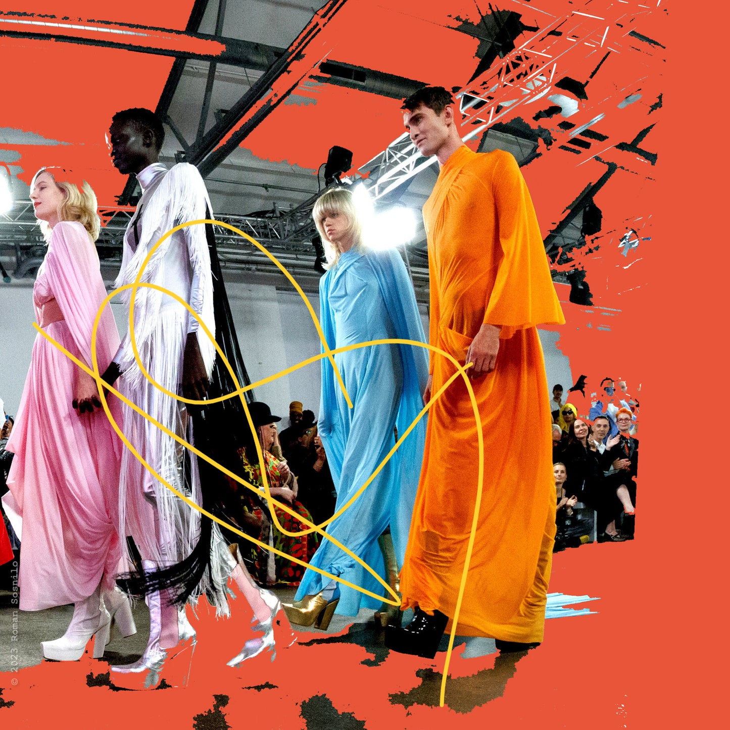 Pam Hogg — Framed & Mounted Print