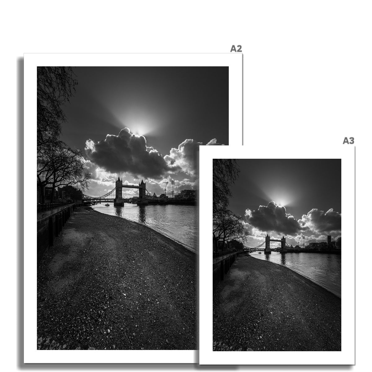 Tower Bridge Hahnemühle German Etching Print