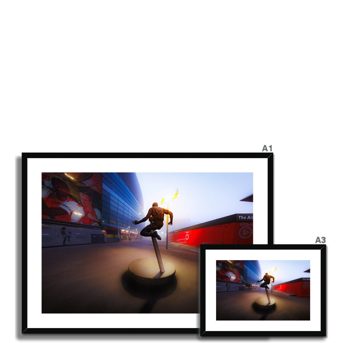 ARSENAL — Framed & Mounted Print