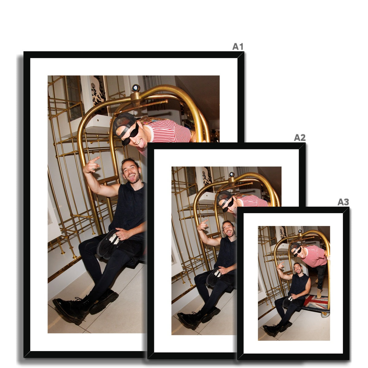 MOD*SUN Framed & Mounted Print