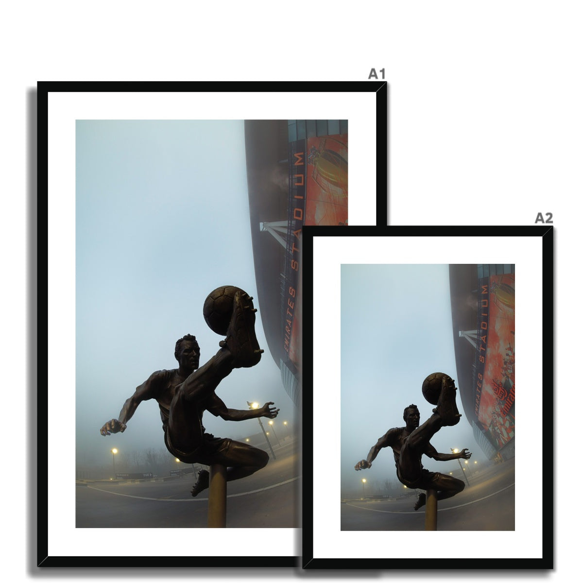 ARSENAL — Framed & Mounted Print