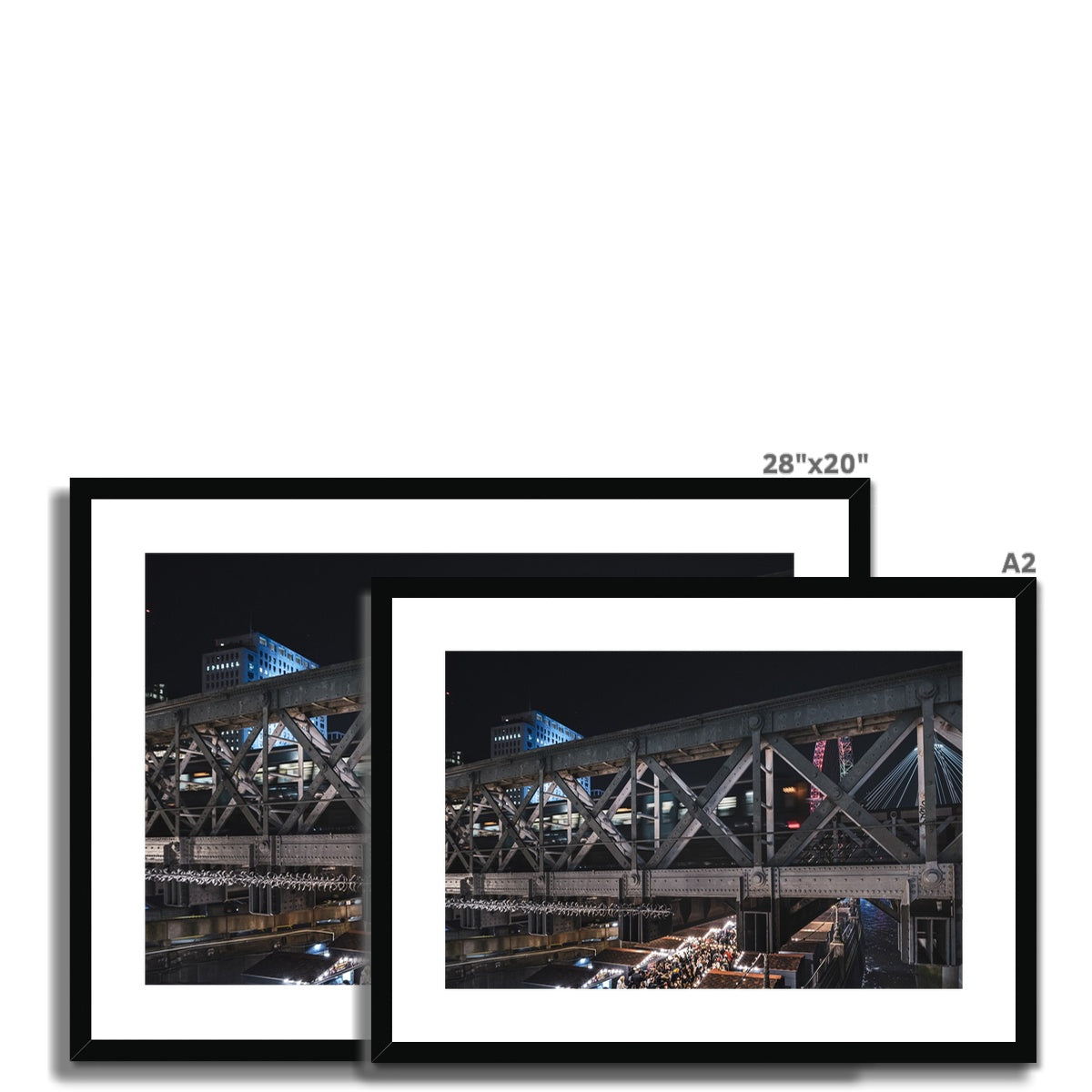 South Bank  Framed & Mounted Print