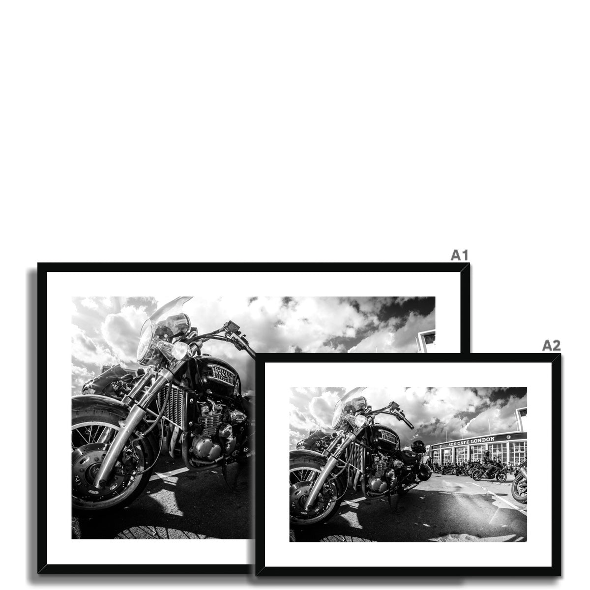 Ace Cafe —  Framed & Mounted Print