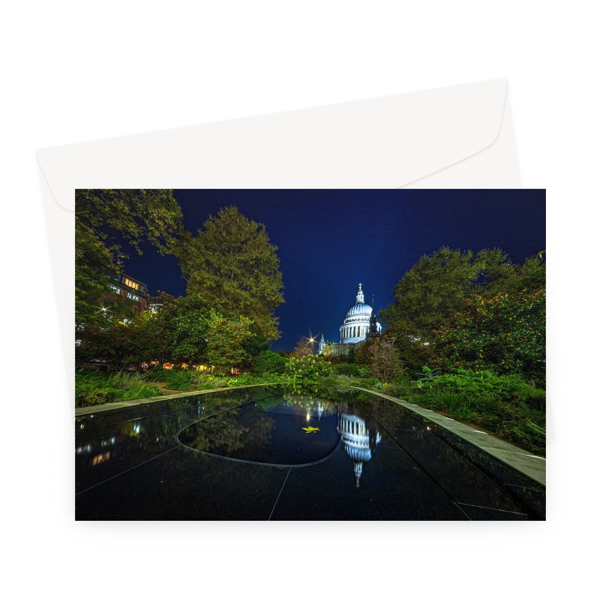 London at Night —  Greeting Card