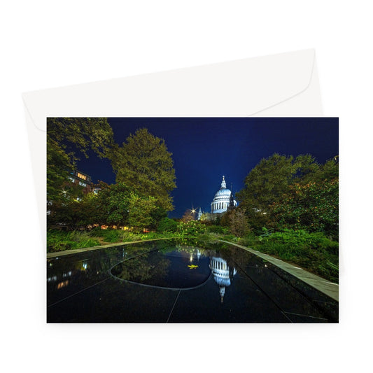 London at Night —  Greeting Card