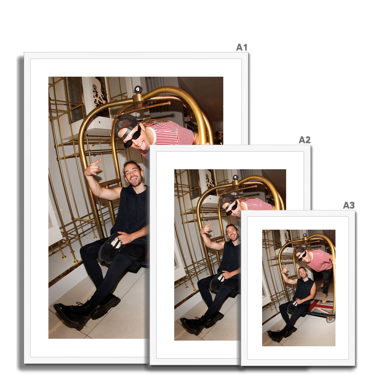 MOD*SUN Framed & Mounted Print