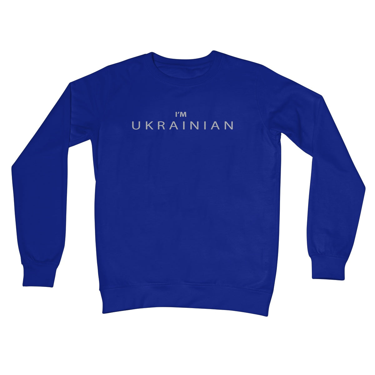 I’M UKRAINIAN Crew Neck Sweatshirt