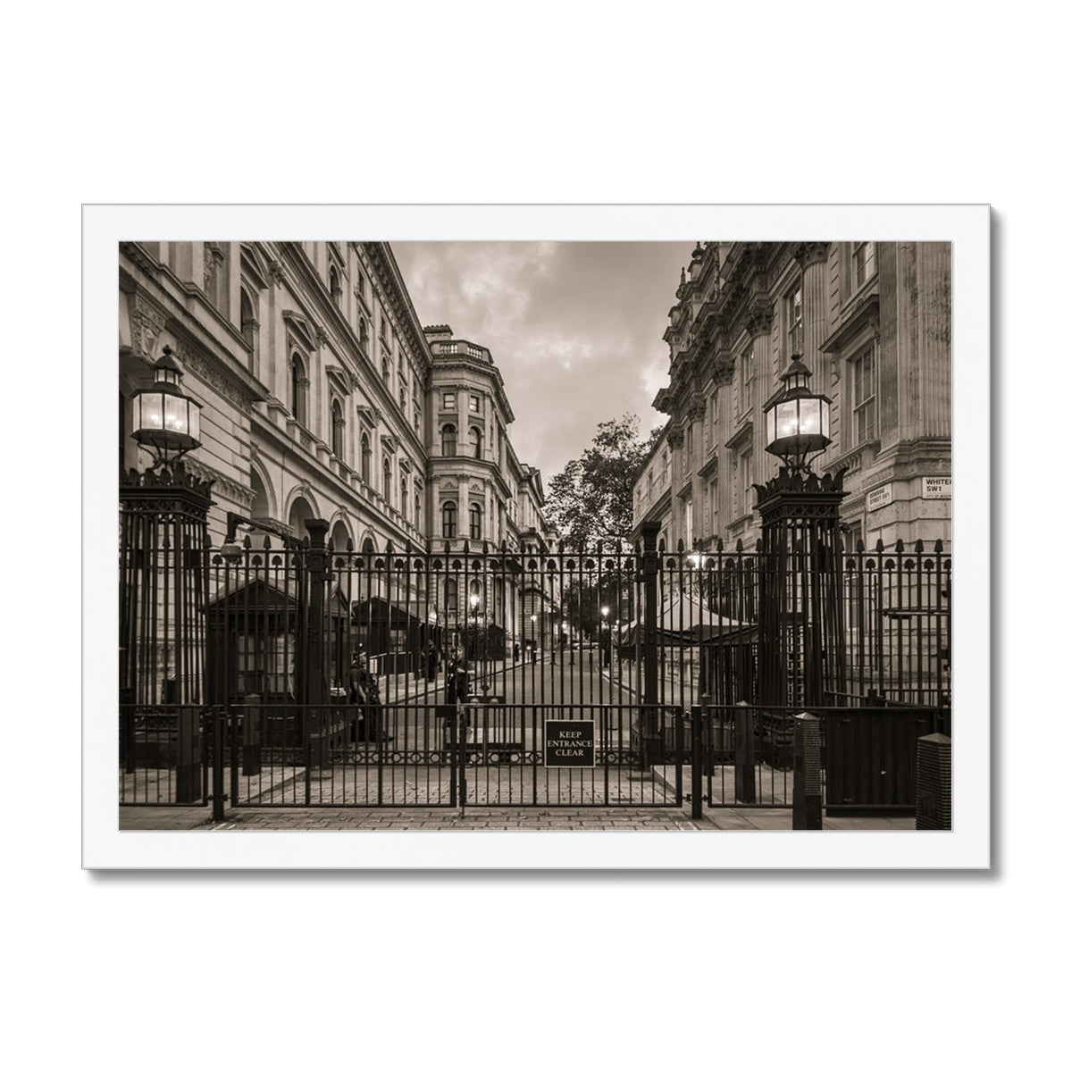 Downing Street —  Framed Print