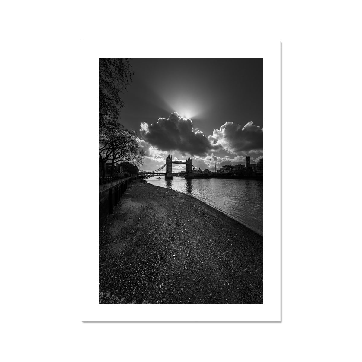 Tower Bridge  Hahnemühle German Etching Print