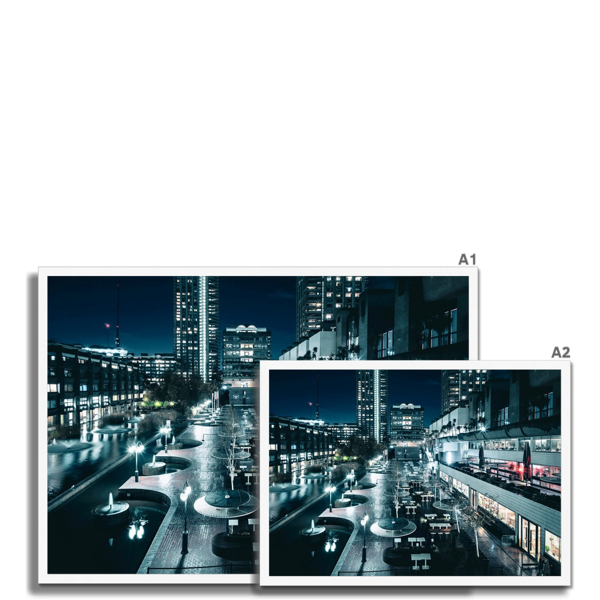 London at Night —  Framed Print