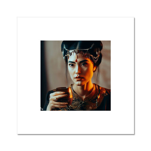 AI image Fine Art Print