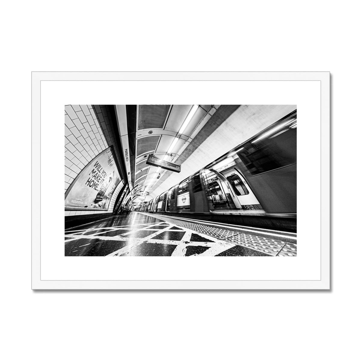 Undergraud —  Framed & Mounted Print