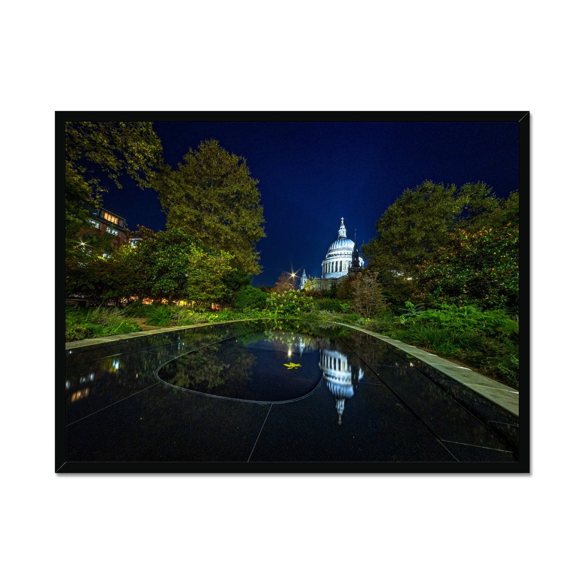 London at Night —  Framed Print