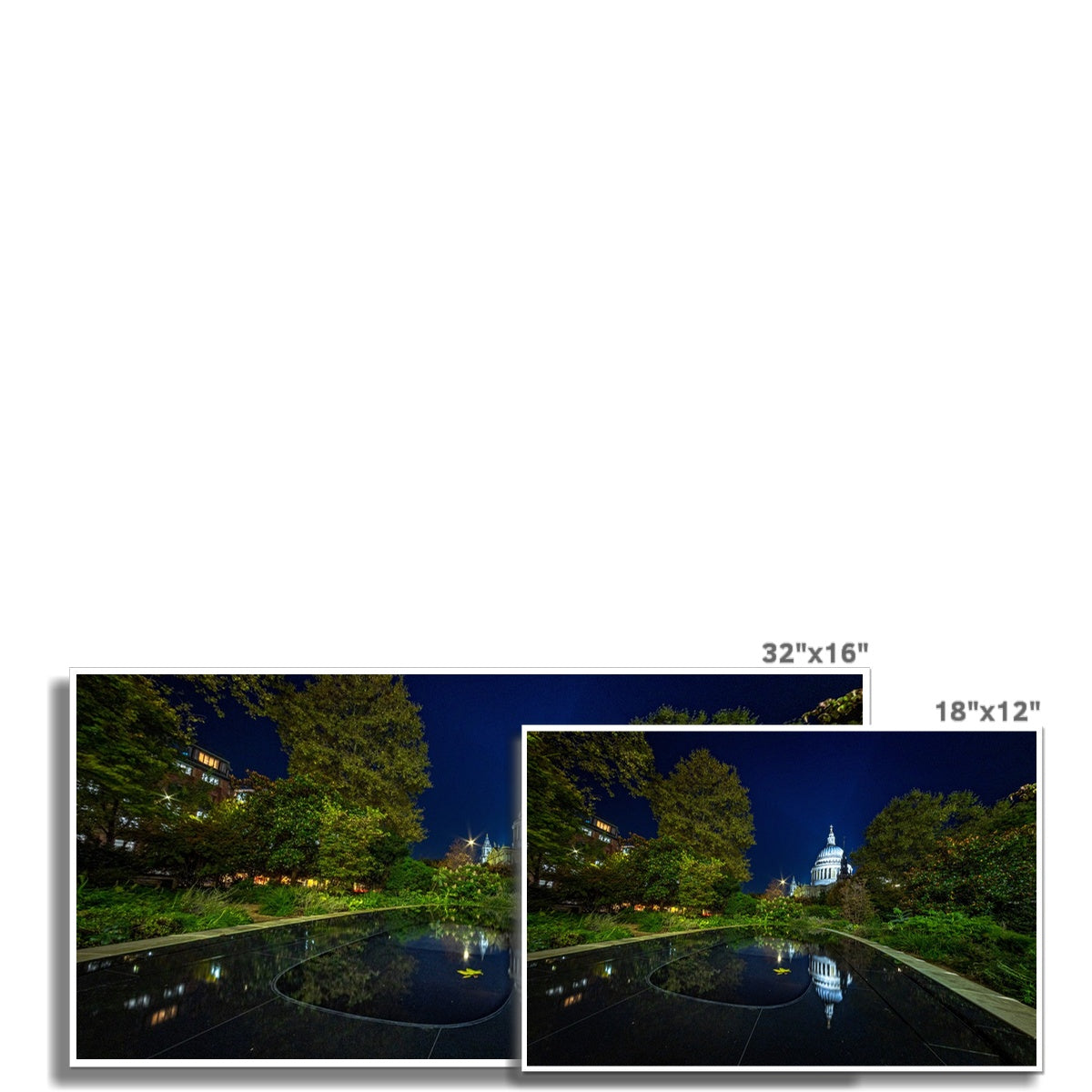 London at Night —  Photo Art Print