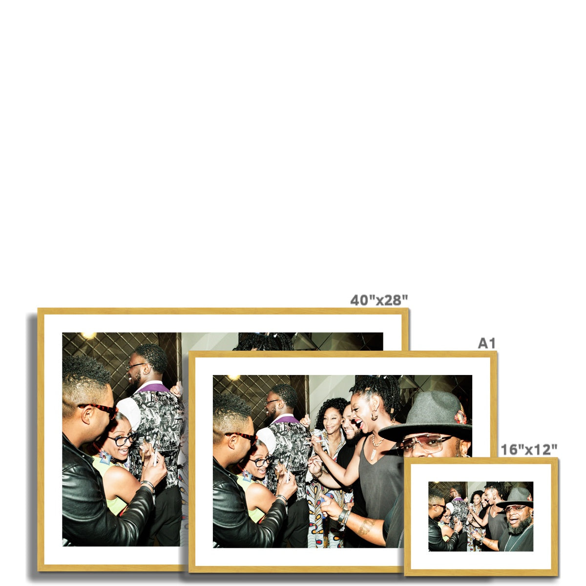 The Sisters Ledge Antique Framed & Mounted Print