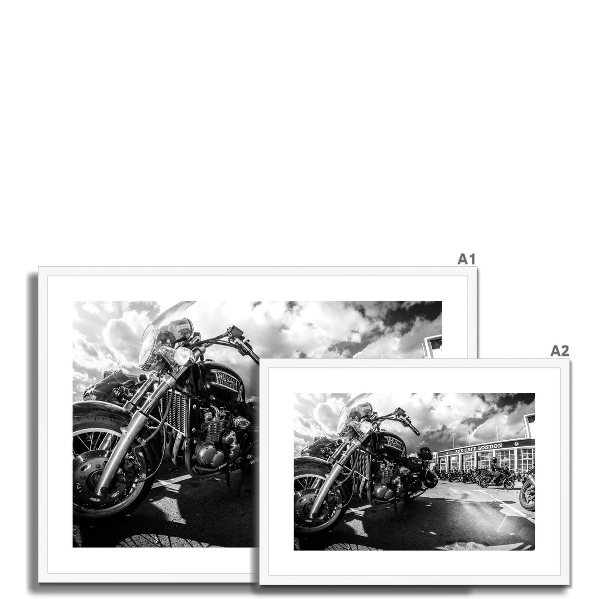 Ace Cafe —  Framed & Mounted Print