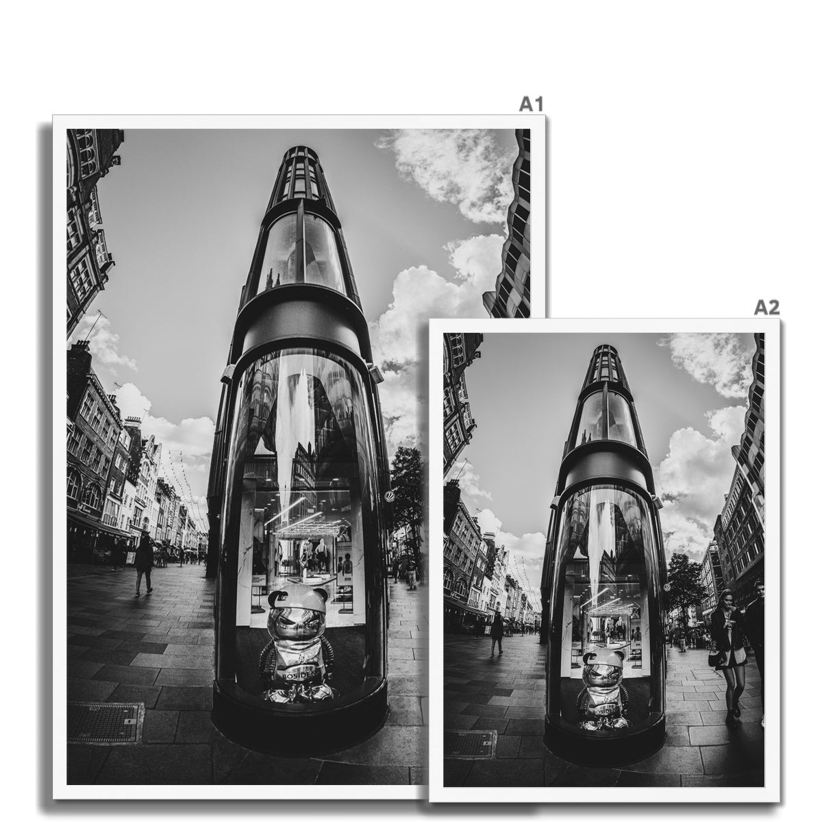 Bosideng —  Framed Print