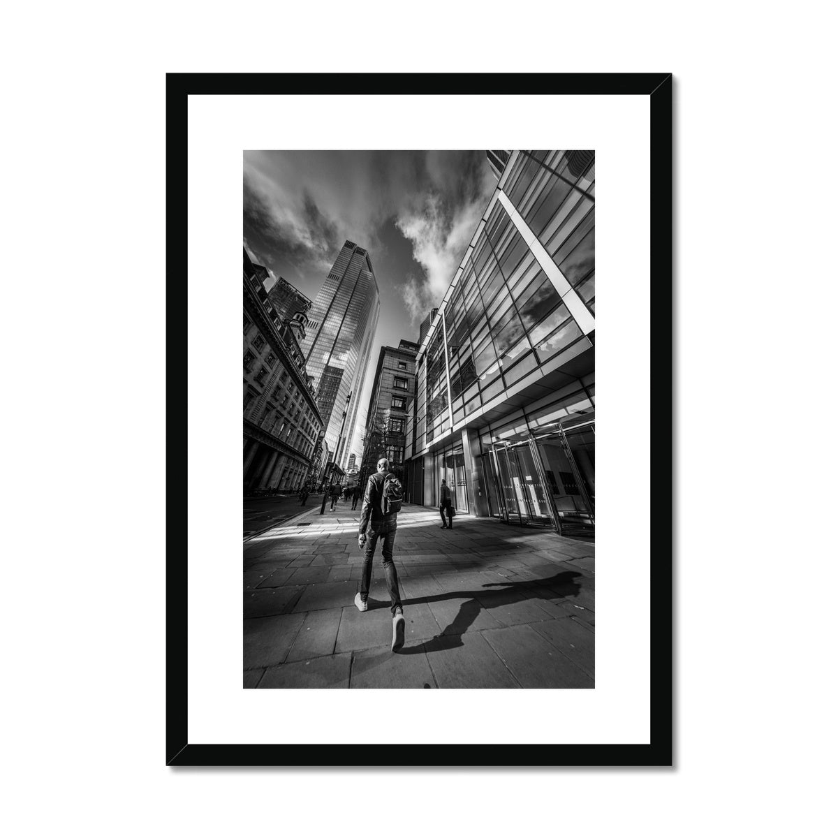 London Skyscrapers Framed & Mounted Print