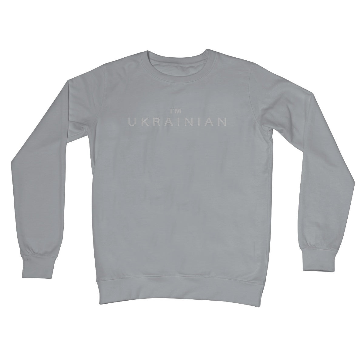 I’M UKRAINIAN Crew Neck Sweatshirt