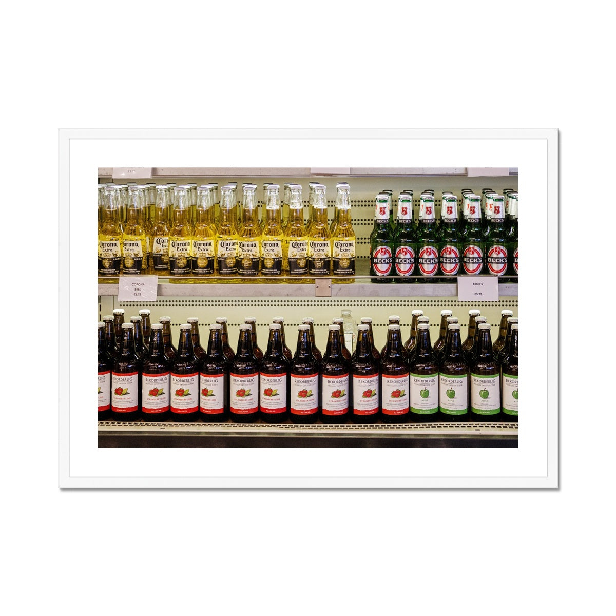 Shelves —  Framed & Mounted Print