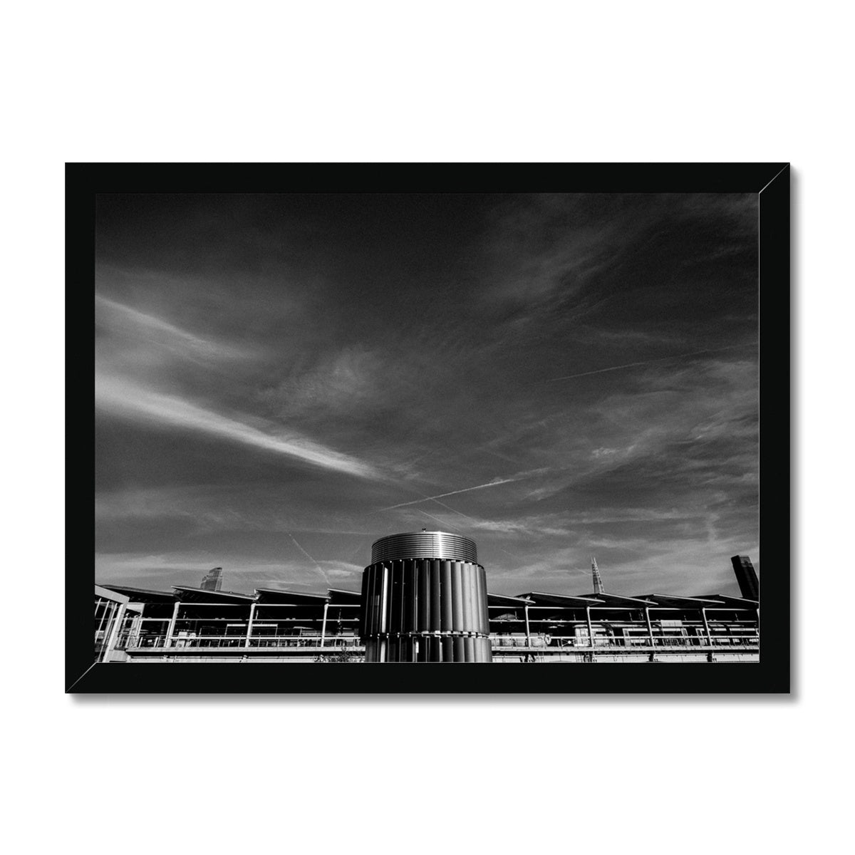 London, October, 2023 —  Framed Print