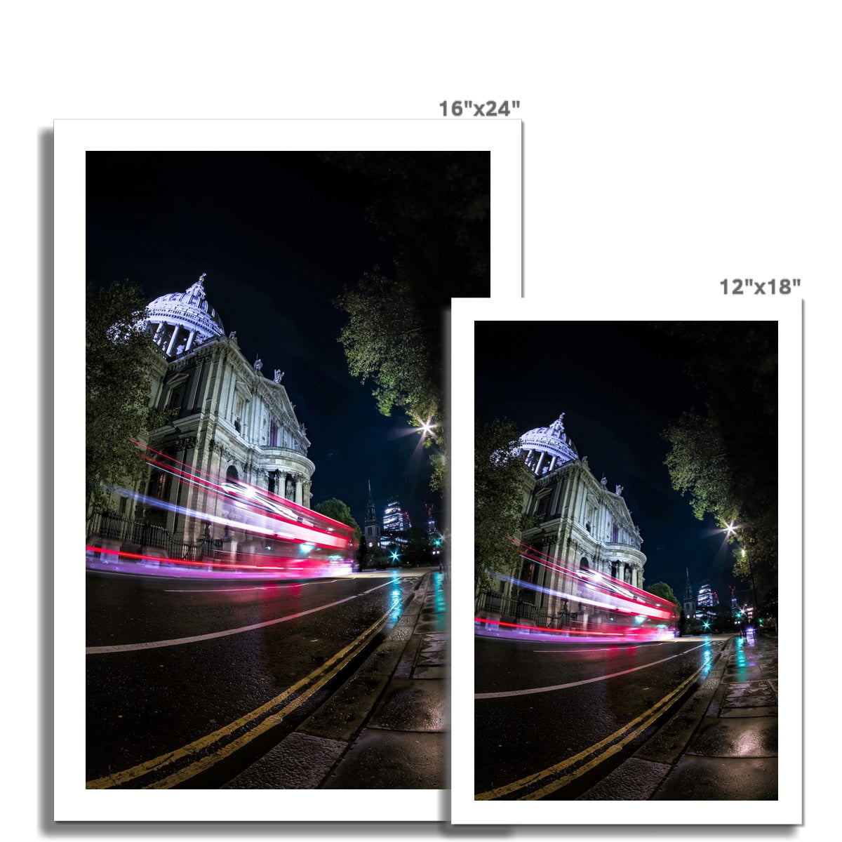 London at Night —  C-Type Print
