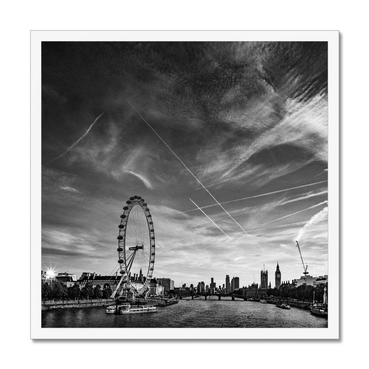 London , October, 2023 —  Framed Print