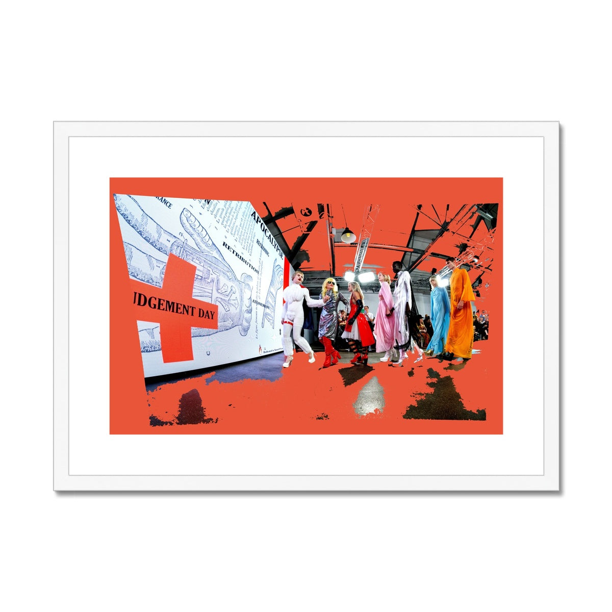 Pam Hogg — Framed & Mounted Print