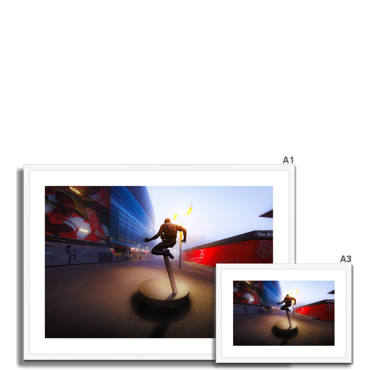 ARSENAL —  Framed & Mounted Print