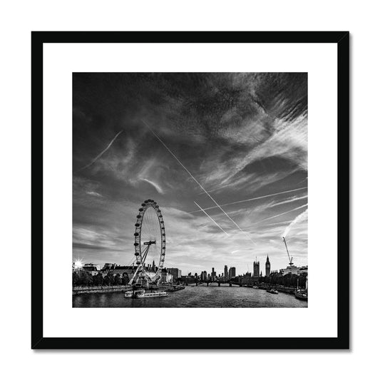 London , October, 2023 —  Framed & Mounted Print