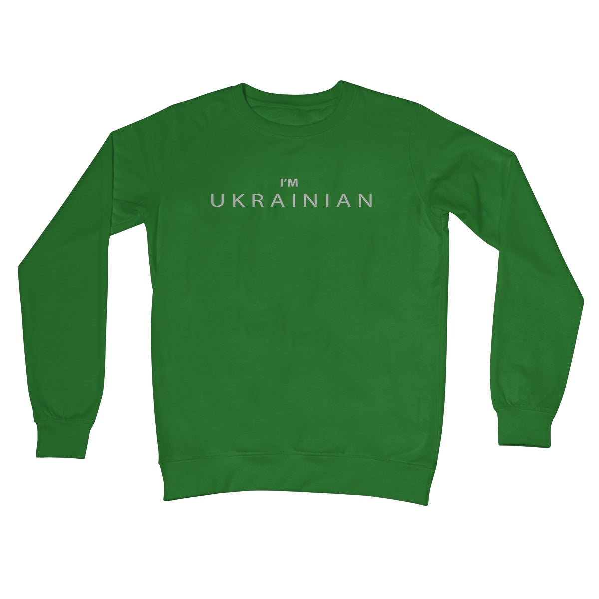 I’M UKRAINIAN Crew Neck Sweatshirt