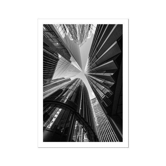 London Skyscrapers Hahnemühle German Etching Print