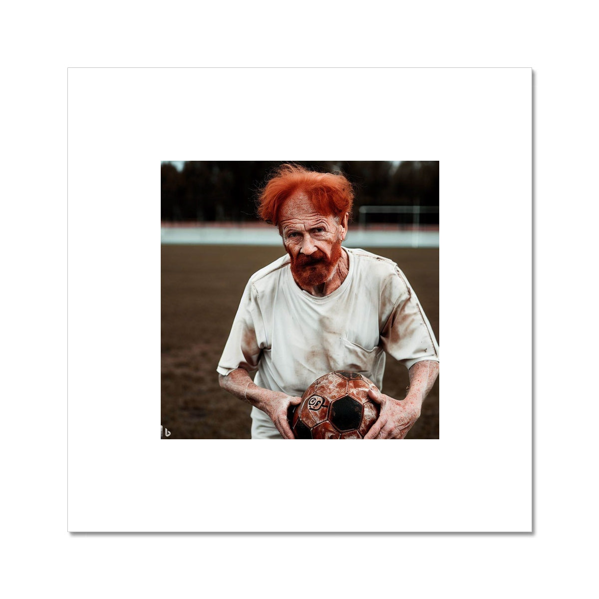 AI image Fine Art Print