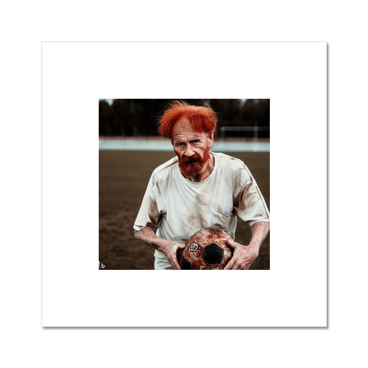 AI image Fine Art Print