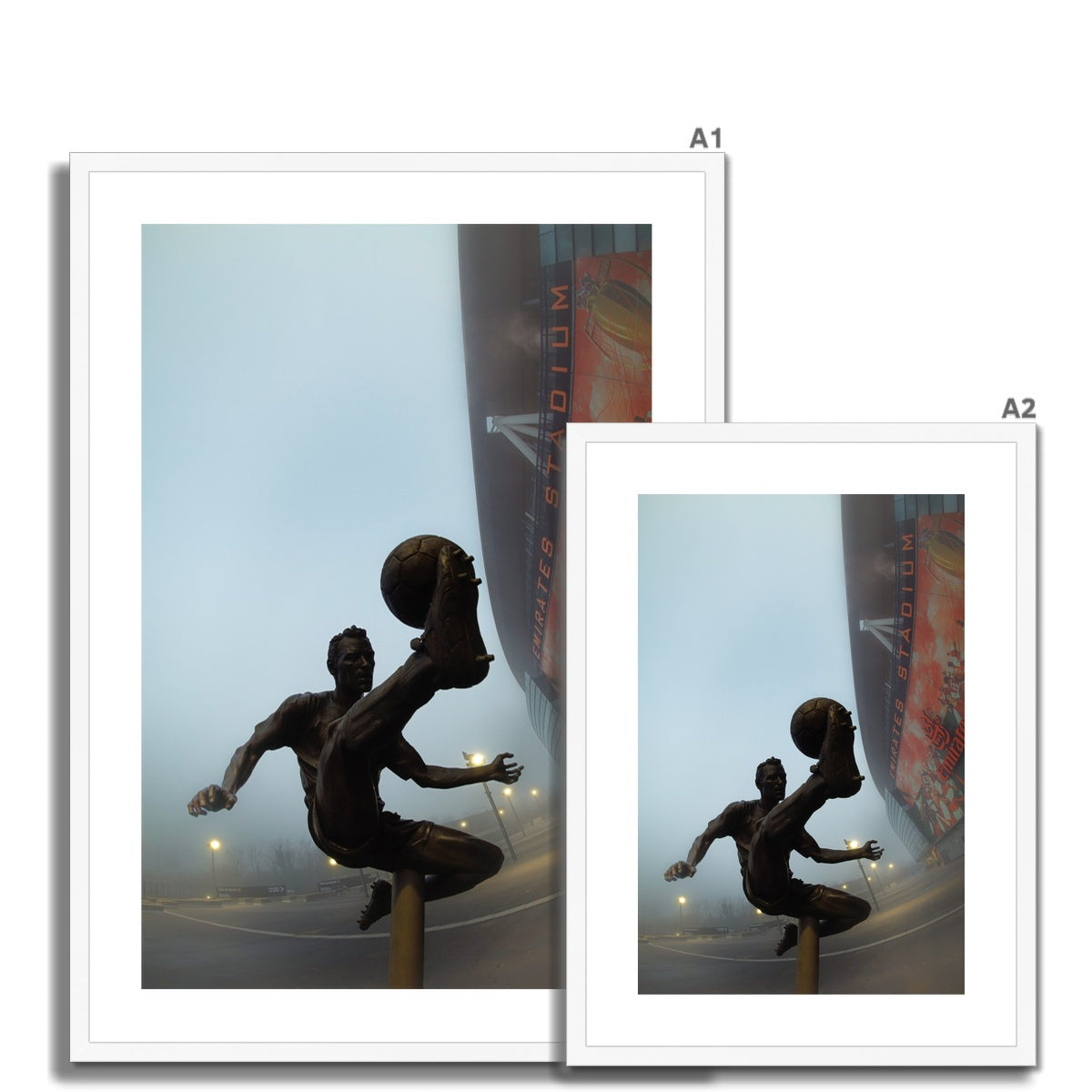 ARSENAL —  Framed & Mounted Print