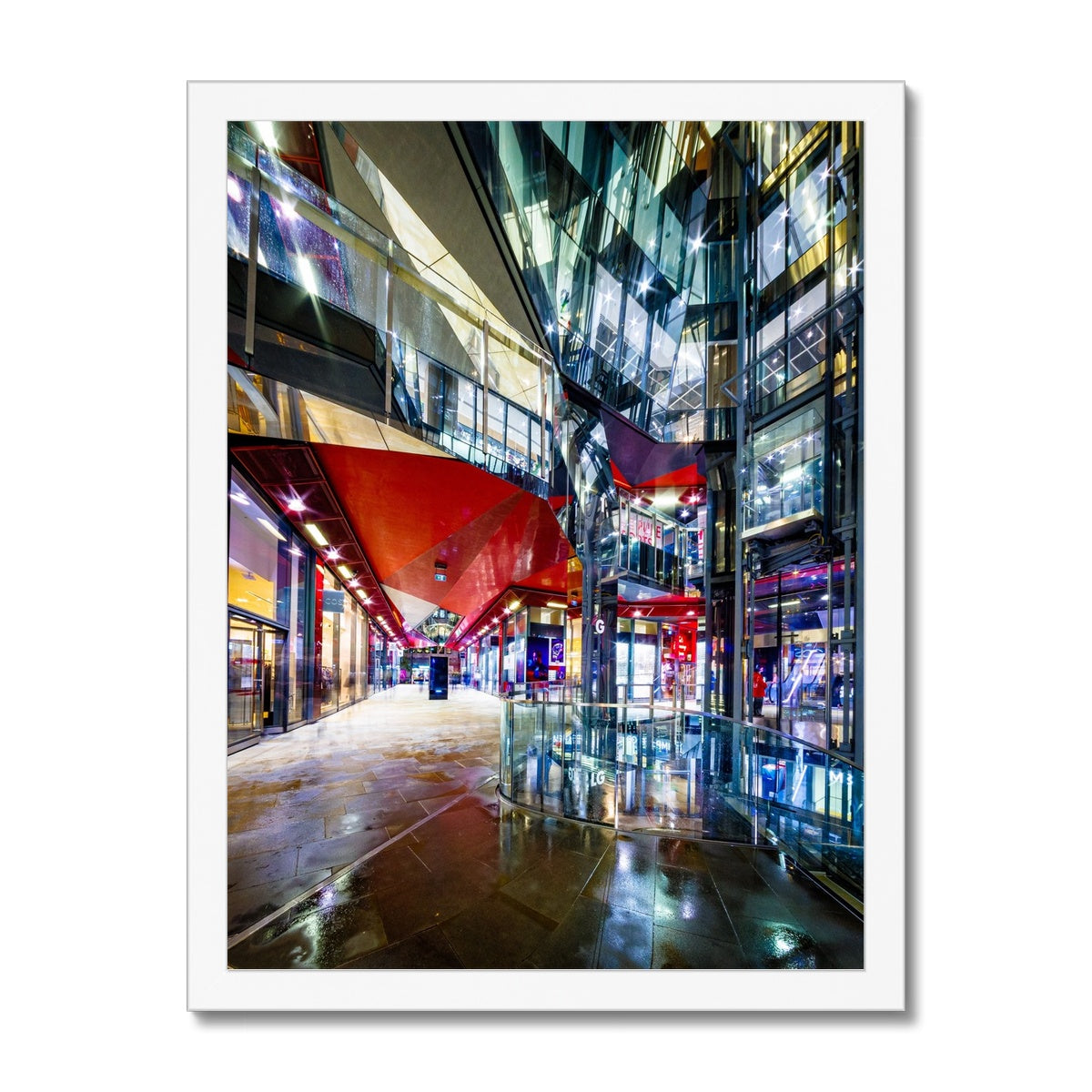London at Night —  Framed Print