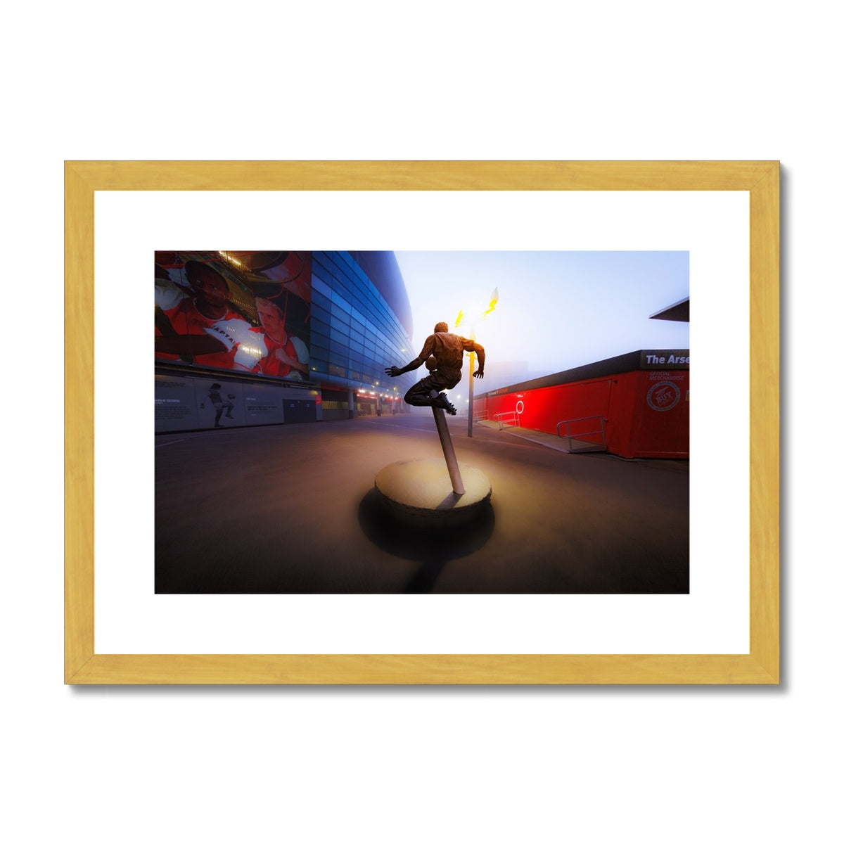 ARSENAL —  Antique Framed & Mounted Print