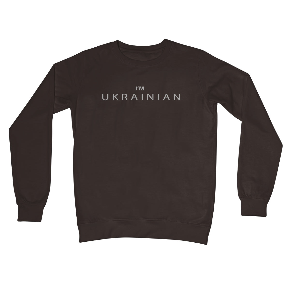 I’M UKRAINIAN Crew Neck Sweatshirt