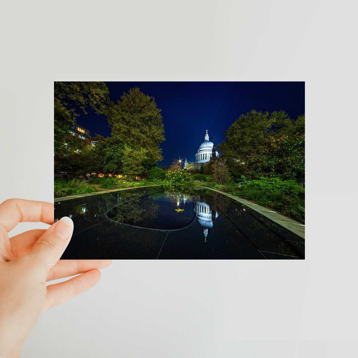 London at Night —  Classic Postcard