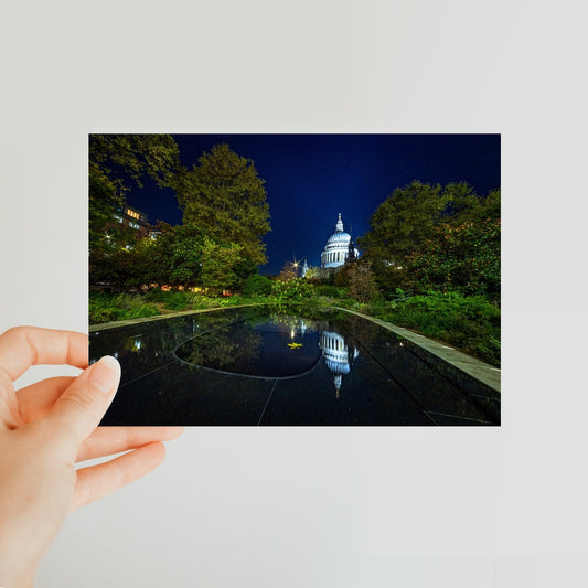 London at Night —  Classic Postcard