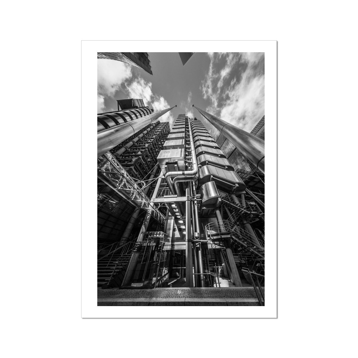 London Skyscrapers Hahnemühle German Etching Print