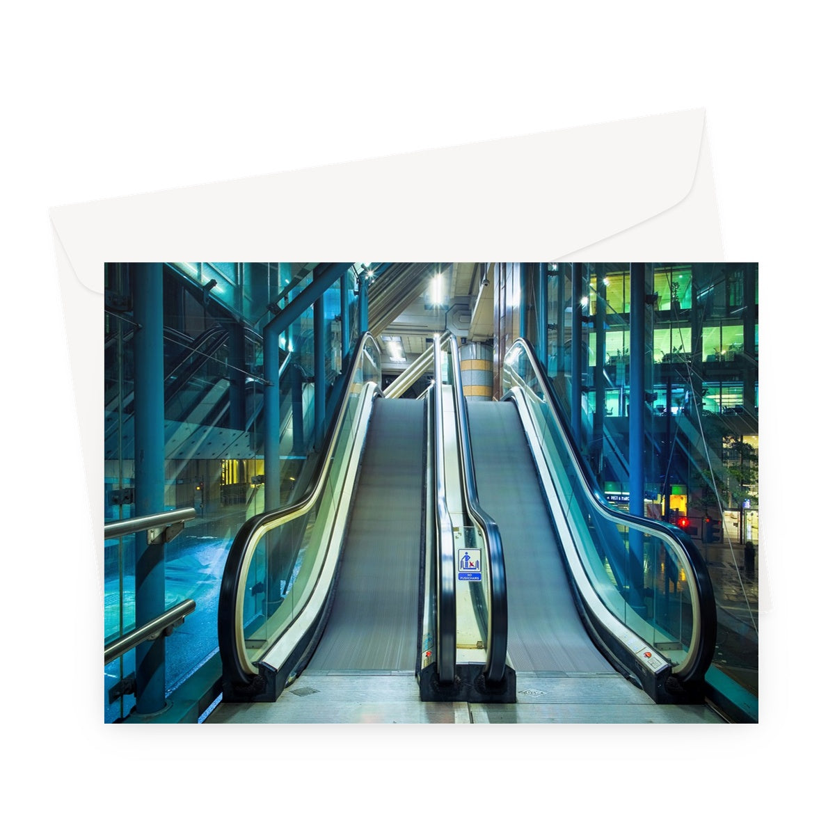 London at Night —  Greeting Card