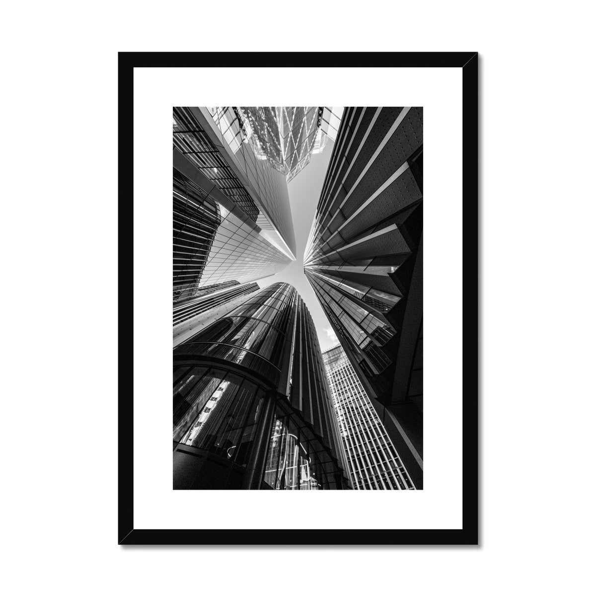 London Skyscrapers Framed & Mounted Print