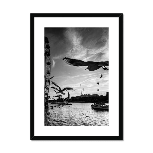 London, October, 2023 —  Framed & Mounted Print