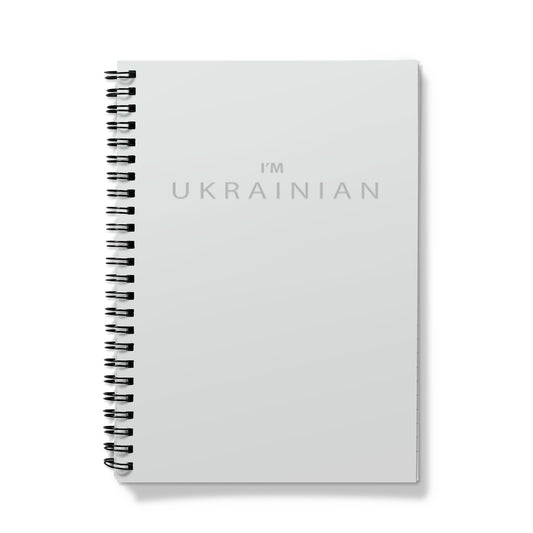 I’M UKRAINIAN Notebook