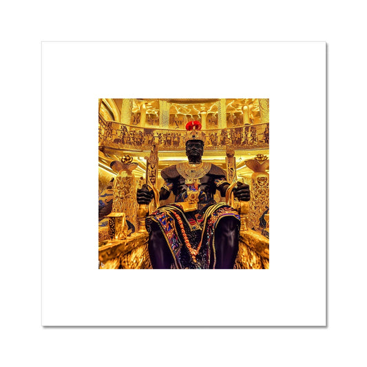 AI image Fine Art Print