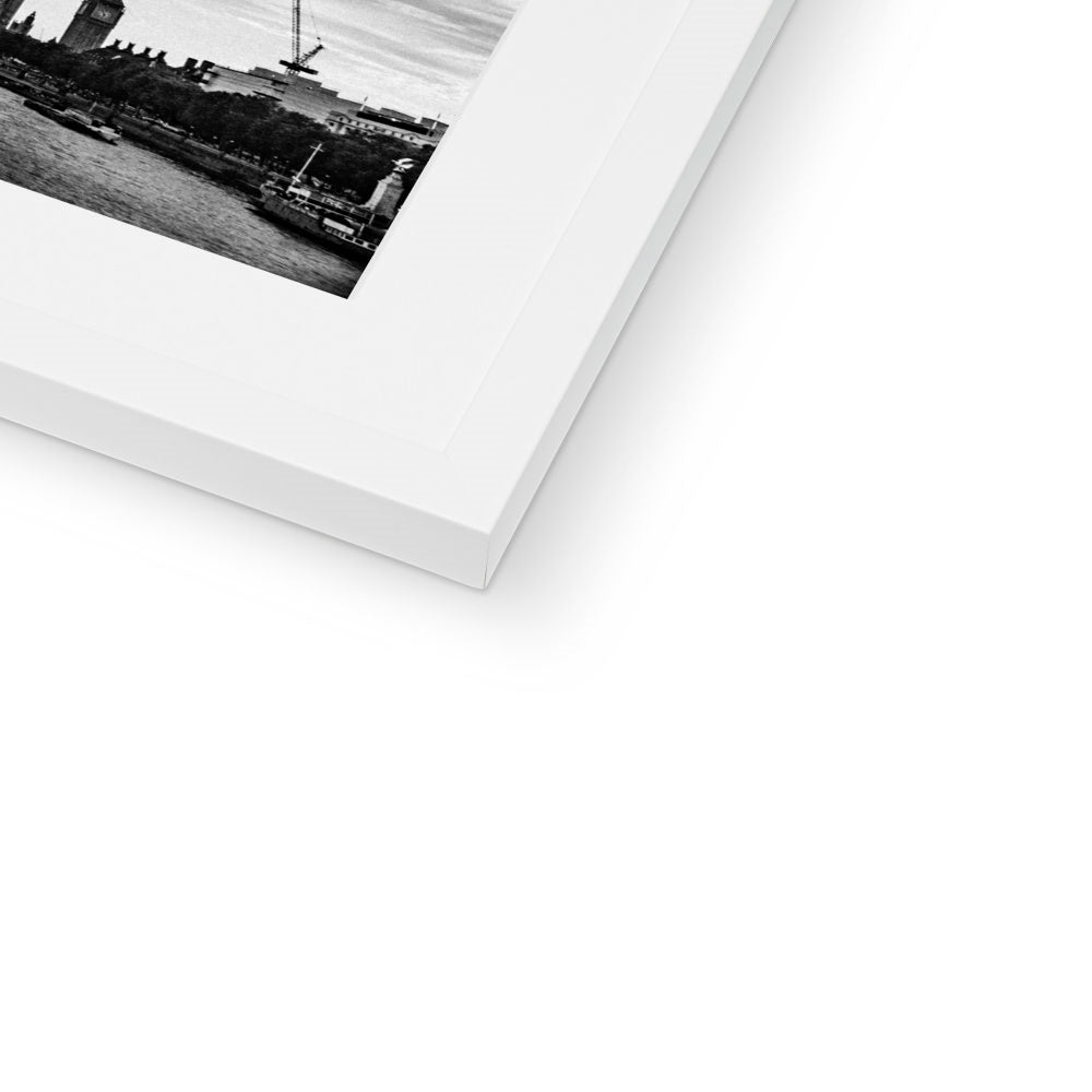 London , October, 2023 —  Framed & Mounted Print