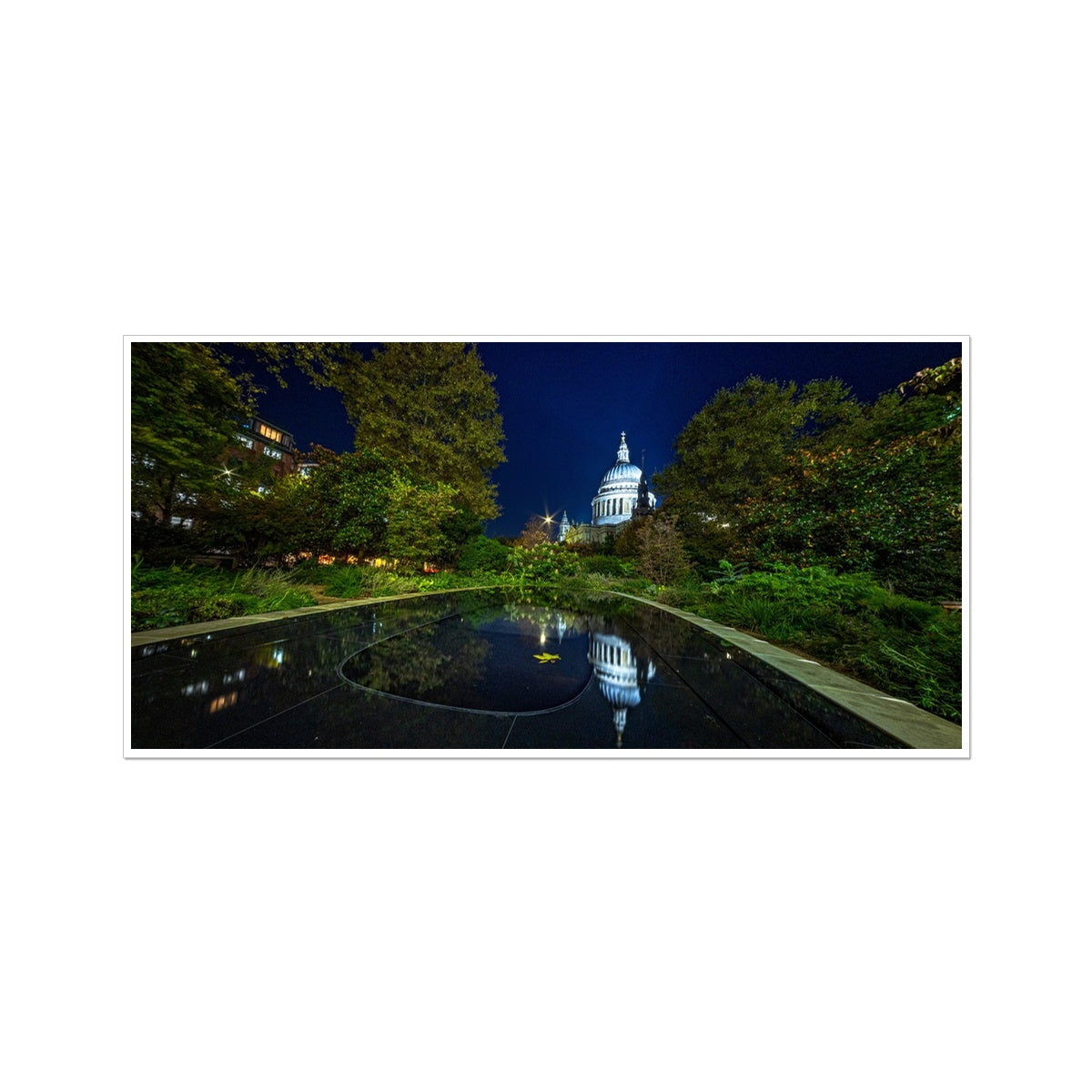 London at Night —  Photo Art Print