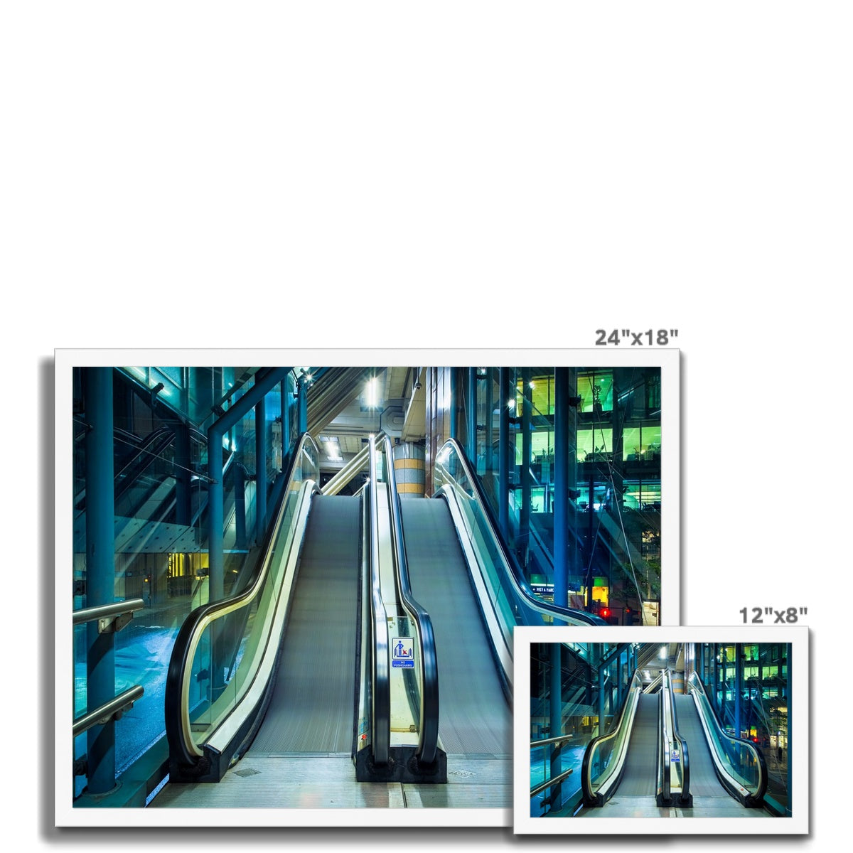 London at Night —  Framed Print