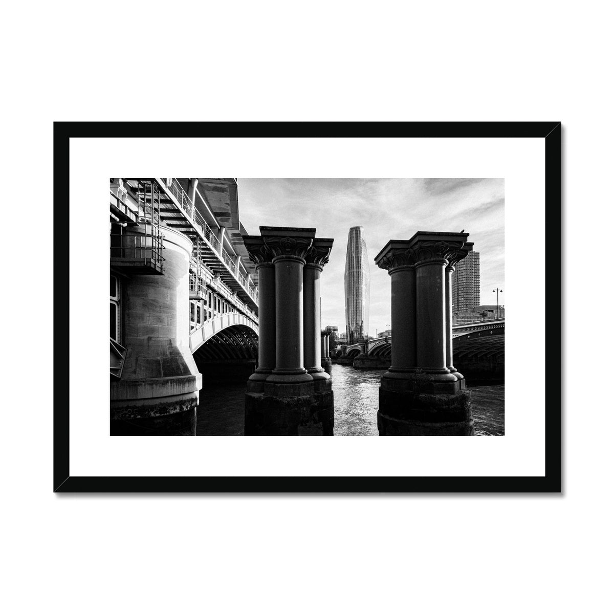 London , October, 2023 —  Framed & Mounted Print